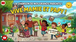 Miniature : Les Grand-Parents - Chanson pour enfants (Québec) - Apprendre la famille - Chanson en Francais