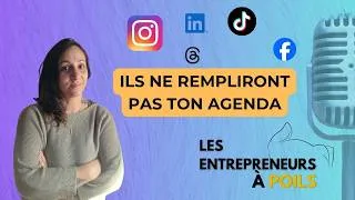Miniature : Les réseaux sociaux seuls ne rempliront pas ton agenda