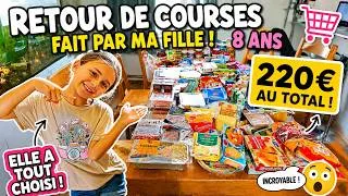 Miniature : 😱 J'ai laissé ma fille de 8 ans faire les courses... Voici le résultat ! (220€)