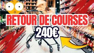 Miniature : retour de courses avril 2026 | épicerie du mois
