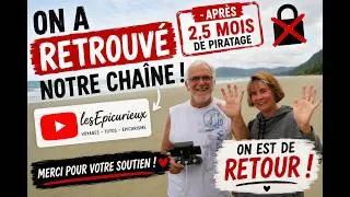 Miniature : 😍😍😍😍 Bonne nouvelle : on a récupéré notre chaine !