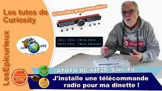 Miniature : Une télécommande de radio car-play : une utilisation nomade dans le camping-car ou sous le auvent !