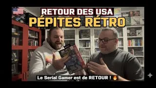 Miniature : Le GRAND RETOUR du Serial Gamer ! Des trésors rétro incroyables découverts aux USA 🇺🇸🔥