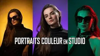 Miniature : Portrait studio en couleur : 8 Looks, 8 setup éclairages