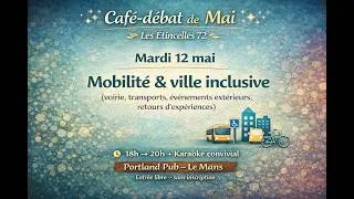 Miniature : Café-débat – Mobilité & ville inclusive au Mans