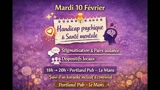 Miniature : ☕ Café-débat – Les Étincelles 72🧠 Handicap psychique & santé mentale