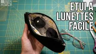 Miniature : Tutoriel COUTURE  - Etui à lunettes facile et gratuit avec patron