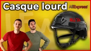 Miniature : Casque PARE BALLE Aliexpress. Arnaque ou bon plan ?