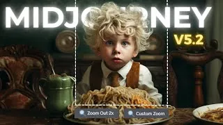 Miniature : Nouvelle Version MIDJOURNEY V5.2 ➜ Zoom Infini 4K et Plus.. (comment utiliser midjourney 5.2?)