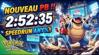 Miniature : [ PB : 2H52m35s ] - Pokémon Leaf Green - Speedrun Any% Glitchless - Nintendo Switch 2