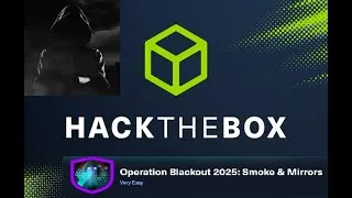 Miniature : Hack The Box Sherlock Retired 'Operation Blackout 2025 Smoke & Mirrors'