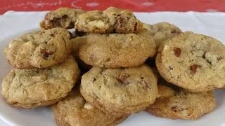 Miniature : Recette de Cookies au Chocolat Blanc, Noix de Pécan