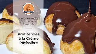 Miniature : Profiteroles Maison au Chocolat – Recette Facile à la Crème Pâtissière