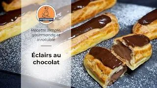 Miniature : Éclairs au Chocolat Maison – Recette Facile, Pâte à Choux et Crème Parfaite