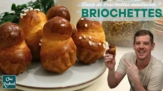 Miniature : Les Meilleures Briochettes Maison 🧈 Moelleuses, Légères et Prêtes en un Rien de Temps !