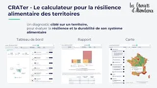 Miniature : CRATer - Un outil de diagnostic au service de la transition alimentaire des territoires