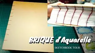Miniature : Le plus Gros Carnet d'Aquarelle du Monde - Sketchbook Tour