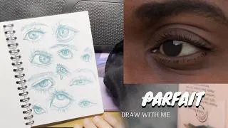 Miniature : Draw With Me : Les Yeux partie 1 - FAIT est mieux que Parfait