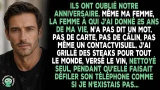Miniature : Ils Ont Oublié Notre Anniversaire. Même Ma Femme, La Femme À Qui J'ai Donné 25 Ans De Ma Vie, N'a...