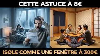 Miniature : Cette astuce japonaise à 8$ permet rideaux d'isoler comme fenêtre 300$. Pourquoi personne ne le dit?