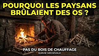 Miniature : Pourquoi les paysans médiévaux brûlaient des OS pendant les hivers à -30°F |Pas du bois de chauffage