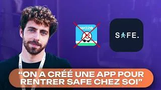 Miniature : Il a créé Safe, le Waze piéton, pour rentrer safe chez soi !