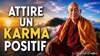 Miniature : Les 5 Pensées Qui Attirent Un Karma Positif | Sagesse Bouddhiste Pour Transformer Ta Vie