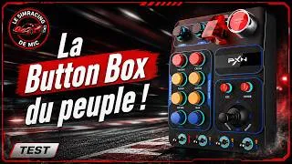Miniature : PXN CB1 : TEST d'une BUTTON BOX accessible et efficace mais pas sans défauts .