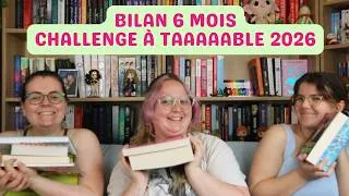 Miniature : Challenge à taaaaable 2026 BILAN 6 MOIS