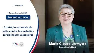Miniature : Marie-Claude Lermytte - Stratégie nationale de lutte contre les maladies cardio-neuro-vasculaires