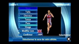 Miniature : [PSP] Introduction du jeu "International Athletics" de Ghostlight (2008)