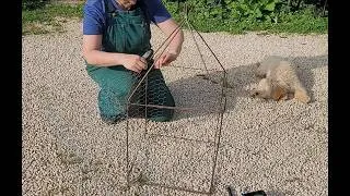 Miniature : DIY Cage à plante - ça va devenir un incontournable de votre jardin potager !