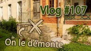 Miniature : Dismantling the Turret's Stone Staircase – Renovation Vlog #107