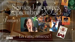 Miniature : Sorties littéraires (fantasy) de septembre! La ruine assurée! 💸😂