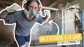Miniature : Cette cave était à l'abandon depuis combien de temps ?! | Vlog rénovation 19 👷🏻‍♀️