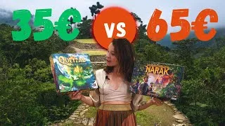 Miniature : Cher = mieux ? Les Ruines Perdues De Narak vs Quetzal