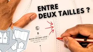Miniature : Comment ajuster un patron de couture entre plusieurs tailles ? (la gradation expliquée simplement)