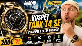 Miniature : KOSPET TANK T4 SE, La montre premium bureau et outdoor avec AMOLED et GPS double bande