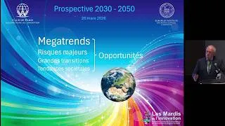 Miniature : Prospective 2030-2050 : Megatrends, risques, transitions, tendances sociétales, opportunités.