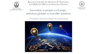 Miniature : Innovation et progrès en Europe : ambitions globales et nouvelles initiatives