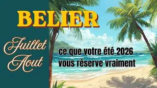 Miniature : ☀️ Bélier – Que vous réserve l'été 2026 ? | Guidance astrologique complète