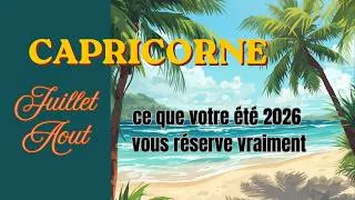 Miniature : Capricorne | Que vous attends l'été 2026 ? Guidance complète
