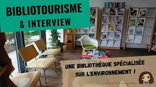 Miniature : BIBLIOTOURISME : visite d'une médiathèque dans une Maison de l'Environnement