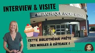 Miniature : BIBLIOTOURISME : visite d'une bibliothèque/médiathèque qui prête des objets