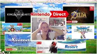 Miniature : {Live Reaction Nintendo Direct} Nintendo : Créateur de Joie !