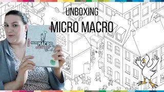 Miniature : [UNBOXING] MICRO MACRO CRIME CITY
