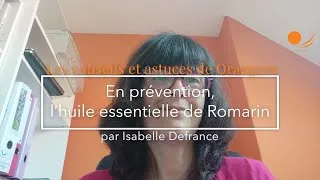 Miniature : Huile Essentielle de Romarin - Prévention Santé - LesOrangersasbl