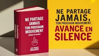 Miniature : 👉 “Ne révèle jamais ton prochain pas : avance en silence et surprends tout le monde | Livre audio