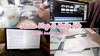 Miniature : Studio Vlog & Daily Life 2026 - épisode 21 : Création, lecture & blabla