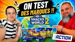 Miniature : On test des marques !! Action (snacks of the world)